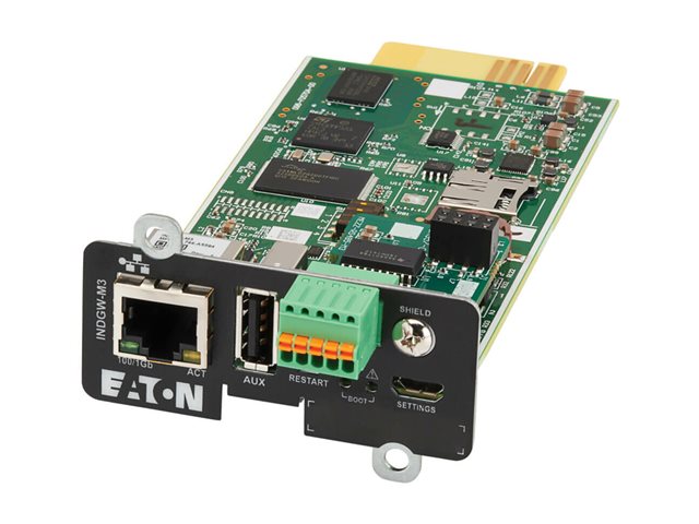 Eaton Cybersecure Gigabit Industrial Gateway Card for UPS UL 2900-1