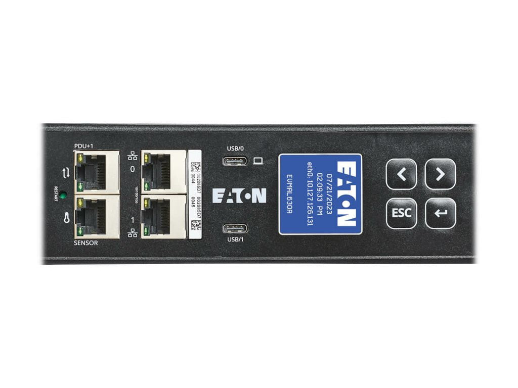 Eaton Managed Rack PDU G4 208V 24A 24 Outlets for IT Racks