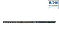 Eaton Metered Input rack PDU, 0U, L14-30P input, 5.76 kW max, 120/240V, 24A, 10 ft cord, Split-phase, Outlets: (8) 5-20R, (20) C13 Outlet grip, (6) C19 Outlet grip EMI200-10