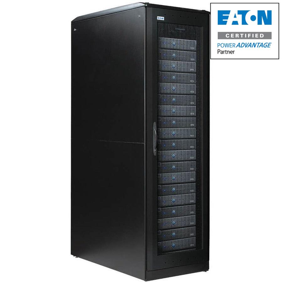 Eaton Paramount 42U Server Rack Enclosure - Wide, 42 In. Depth, Doors Included, No Side Panels, Taa