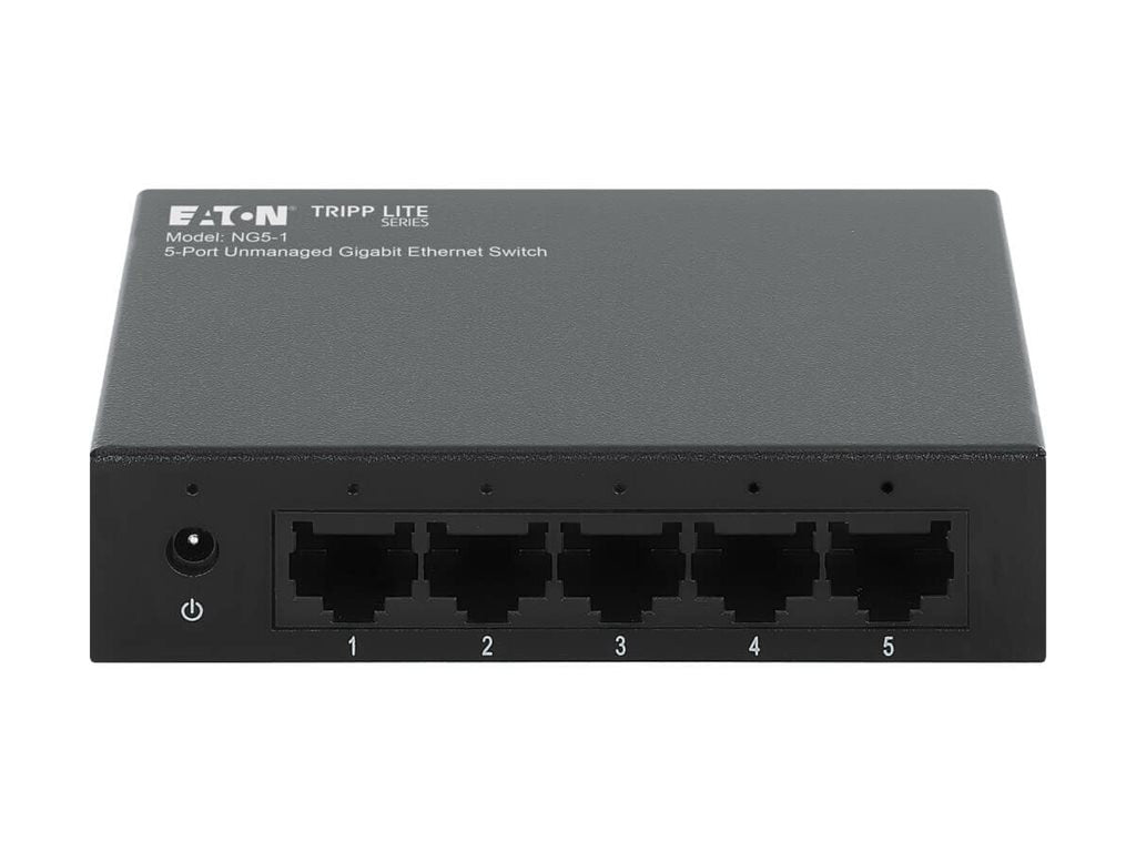 Eaton Tripp Lite NG5-1 5-Port Gigabit Desktop Switch for Home & Office
