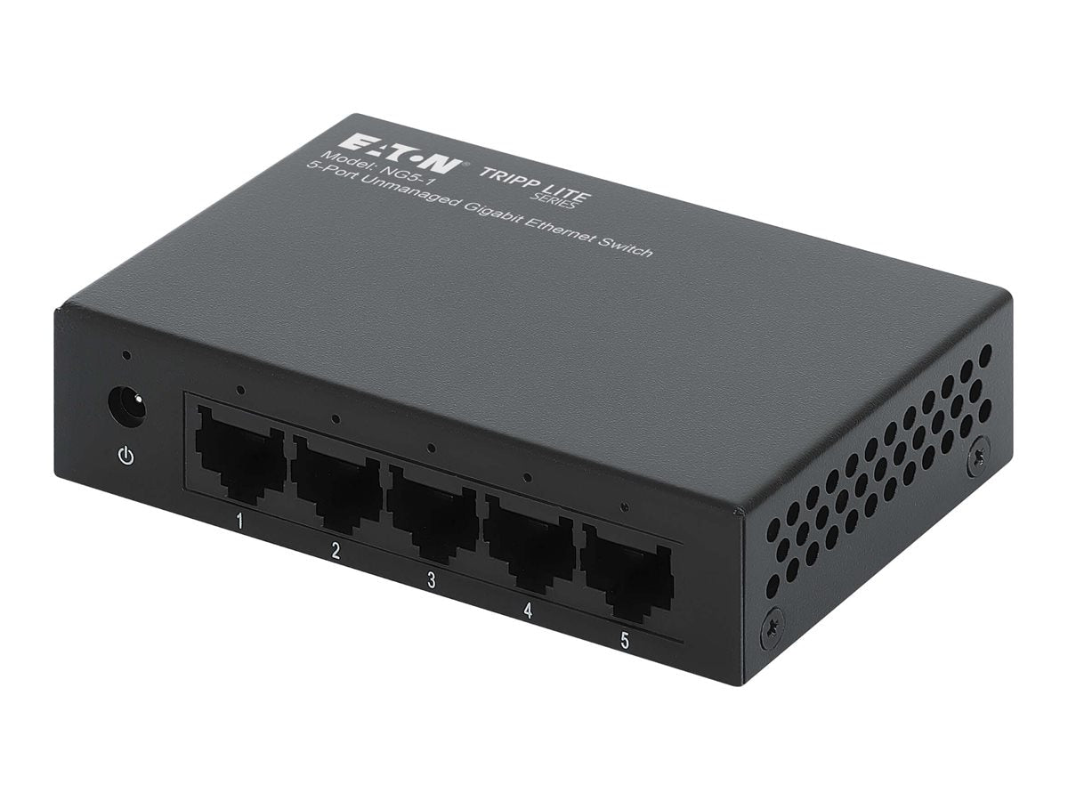 Eaton Tripp Lite NG5-1 5-Port Gigabit Desktop Switch for Home & Office