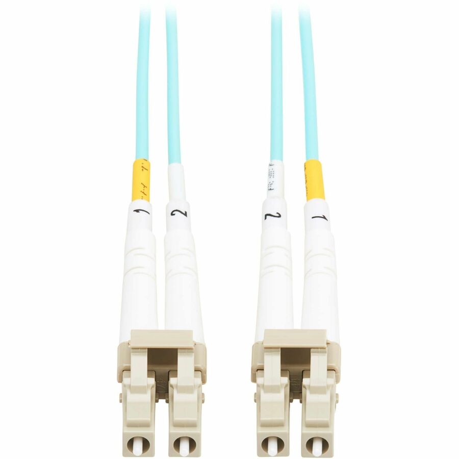Eaton Tripp Lite Series 10Gb Duplex Multimode 50/125 OM3 OFNP Fiber Patch Cable (LC/LC) - N820-05M-TAA