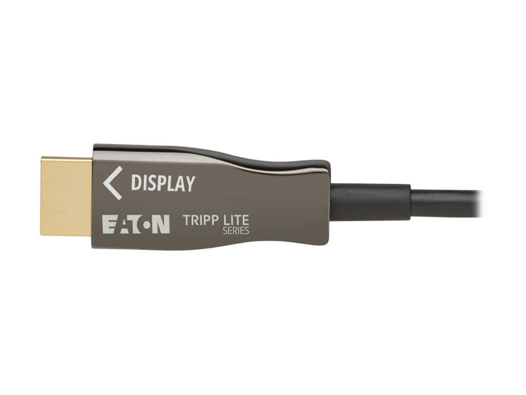 Eaton Tripp Lite Series 8K HDMI Fiber Active Optical Cable (AOC) - 8K UHD @ 60 Hz, HDR, Detachable Connector, M/M, Black, 30 P568FM-30M-8K6