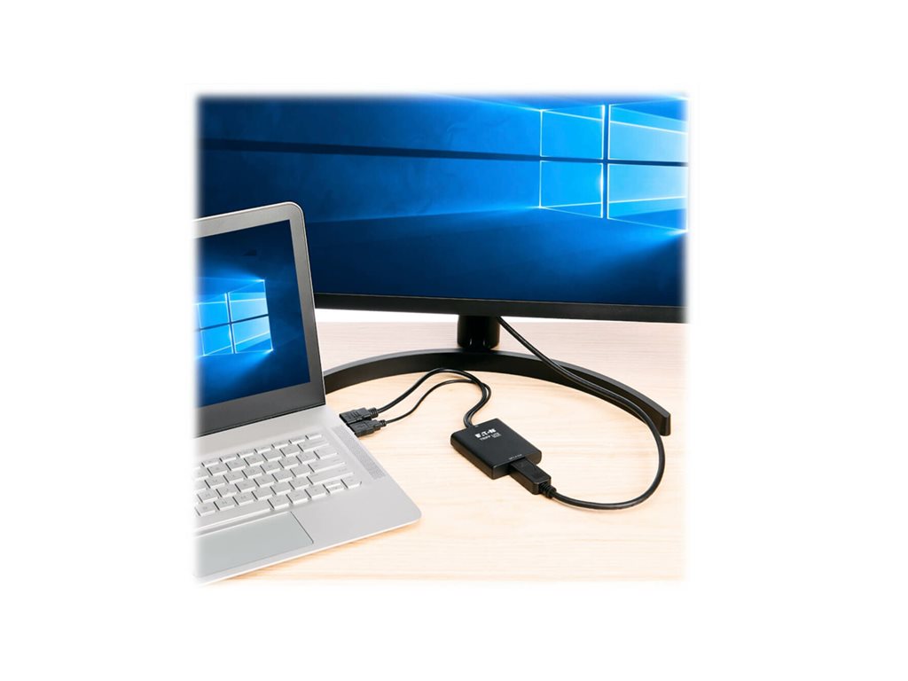 Eaton Tripp Lite Series 8K HDMI to DisplayPort Active Converter M/F with USB Power 1ft 0.3 m - Adapter cable - HDMI male to DisplayPort P130-06N-DP-8K