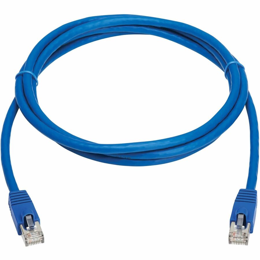Eaton Tripp Lite Series Cat8 40G Snagless SSTP Ethernet Cable (RJ45 M/M), PoE, Blue, 5 ft. N272-F05-BL