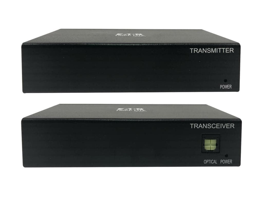 Eaton Tripp Lite Series DisplayPort over Cat6 Extender Kit Transmitter/Receiver w Repeater 4K60Hz 4:4:4 Power over Cable TAA B127A-111-BDTDA