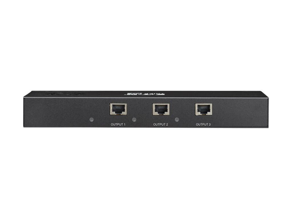 Eaton Tripp Lite Series DisplayPort to HDMI 3-Port Multi-Monitor Splitter/Extender Kit 8K/4K 60Hz DP 1.4 TAA - Video/audio extender B156E-003-H8K-K