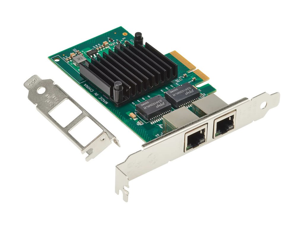 Eaton Tripp Lite Series Gigabit Ethernet PCI Express (PCIe x4) Network Interface Card 2-Port (NIC) I350-T2 - Network adapter PCE-1G-02-NIC