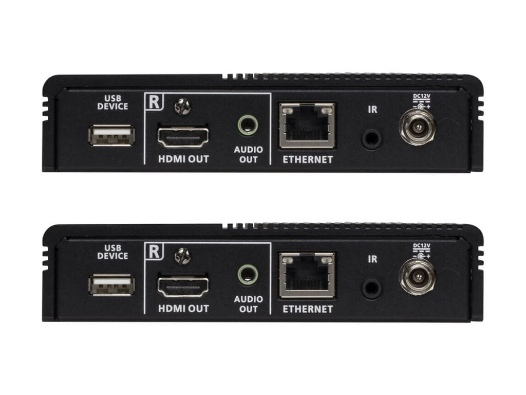 Eaton Tripp Lite Series HDBaseT 3.0 Transmitter and Receiver Kit, HDMI 4K 60 Hz (4:4:4), RS-232, IR Control, Up to 328 ft. (100 BHDBT3-TRX2