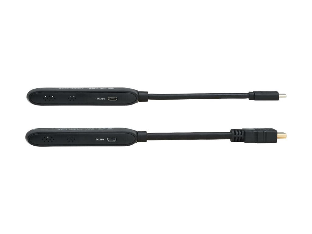 Eaton Tripp Lite Series HDMI over Wireless Extender Kit, USB Type-C Mini Transmitter and HDMI Mini Receiver, 4K 60Hz, 65ft (20M)- B127-1A1-WHD4CH