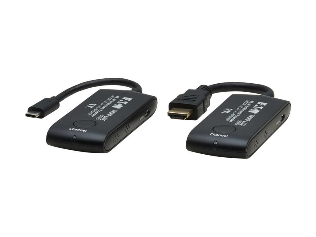 Eaton Tripp Lite Series HDMI over Wireless Extender Kit, USB Type-C Mini Transmitter and HDMI Mini Receiver, 4K 60Hz, 65ft (20M)- B127-1A1-WHD4CH