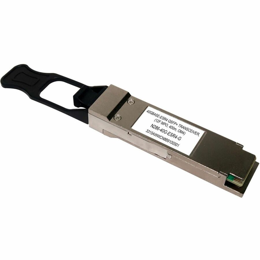 Eaton Tripp Lite Series QSFP-40G-SR4 QSFP+ Transceiver - 40GBase-SR4, MTP/MPO MMF, 40 N286-40G-ESR4-G