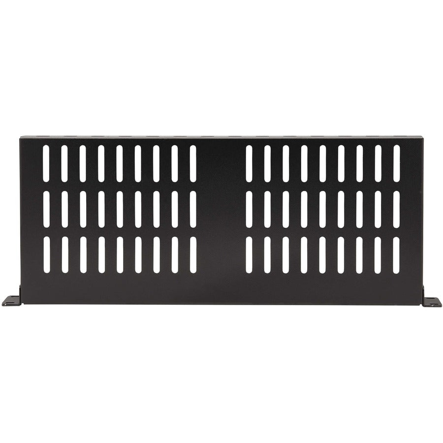 Eaton Tripp Lite Series SmartRack Cantilever Fixed Steel Rack Shelf - 1U, Vented, 7 in. (17.8 cm) Deep, Holds up to 40 lb. (18 kg) SRSHELF2P1USHRT