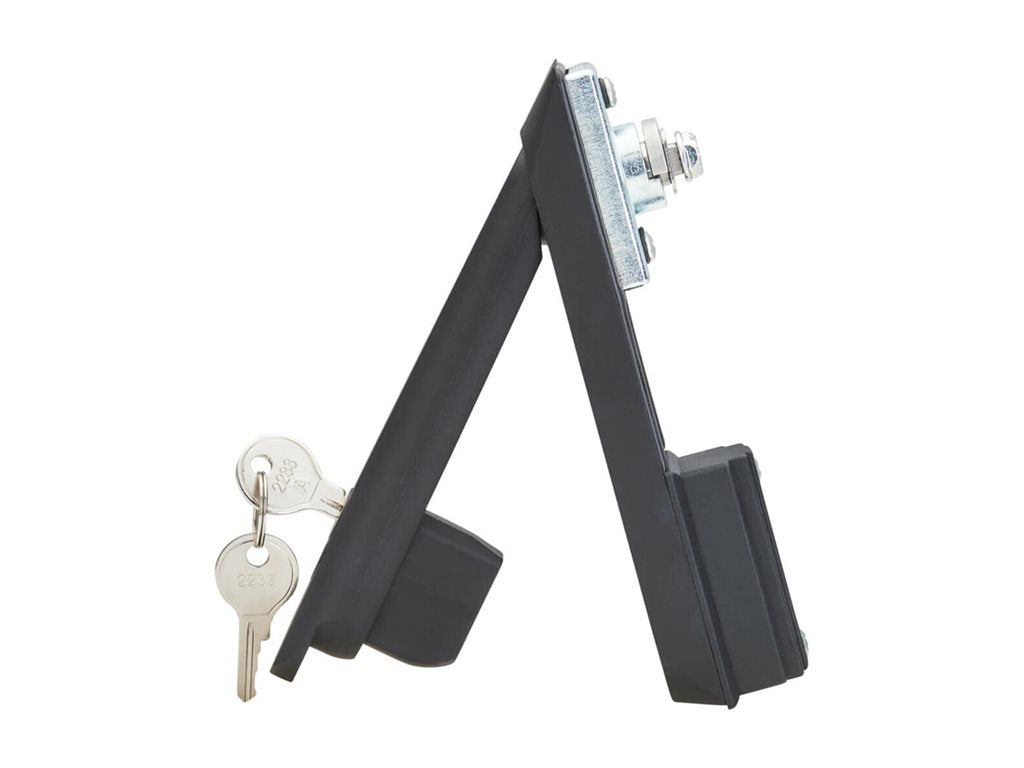 Eaton Tripp Lite Series SmartRack Locking Door Handle for Server Rack Cabinets Front and Back Doors, SFIC Lock Core 2 Keys - SRHANDLESFIC