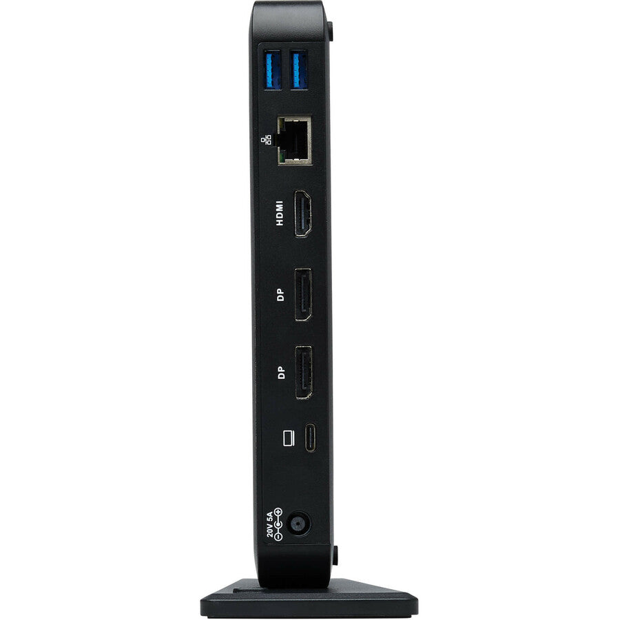 Eaton Tripp Lite Series USB-C Dock, Triple Display - 4K 60 Hz HDMI/DisplayPort, USB 3.x Gen 2 (10Gbps), USB-A/USB-C Hub, GbE, 85W PD Charging, EU/UK Power Adapters U442-DOCK8-BINT