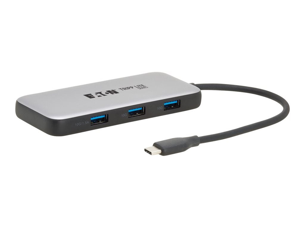 Eaton Tripp Lite Series USB-C Multiport Adapter 4K60Hz HDMI USB 3.2 Gen 2 100W PD Charging HDR HDCP 2.2 - Docking station - USB-C U444-06N-H4U3CS