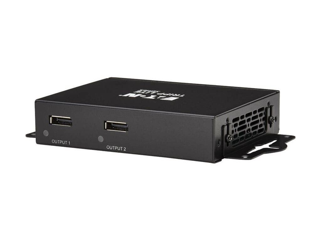 Eaton Tripp Lite series DisplayPort to DisplayPort 2-Port Multi-Monitor Splitter 8K/4K 60Hz DP 1.4 TAA - Video/audio splitter B156-002-8K