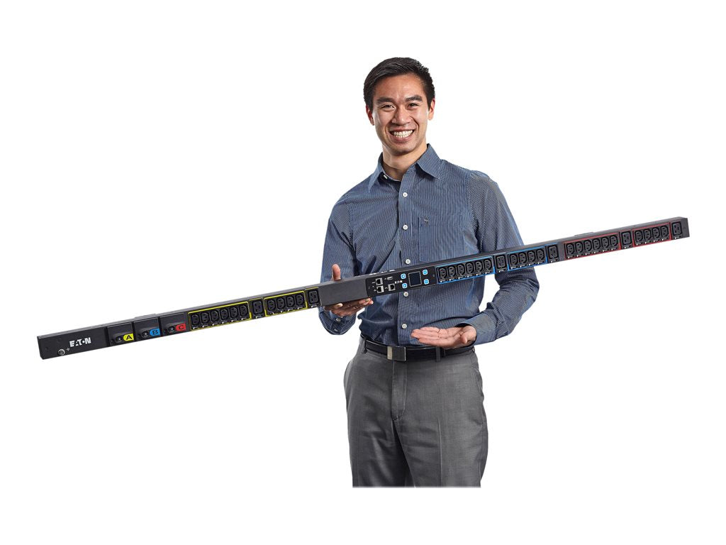 Eaton ePDU G3 Managed - Power distribution unit (rack-mountable) - AC 200-240 V - 5.76 kW - 3-phase - Ethernet 10/100,