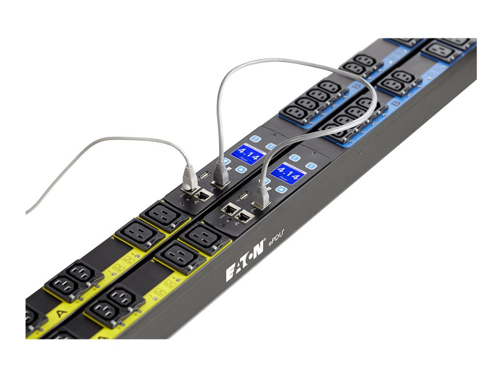 Eaton ePDU G3 Managed - Power distribution unit (rack-mountable) - AC 200-240 V - 5.76 kW - 3-phase - Ethernet 10/100,