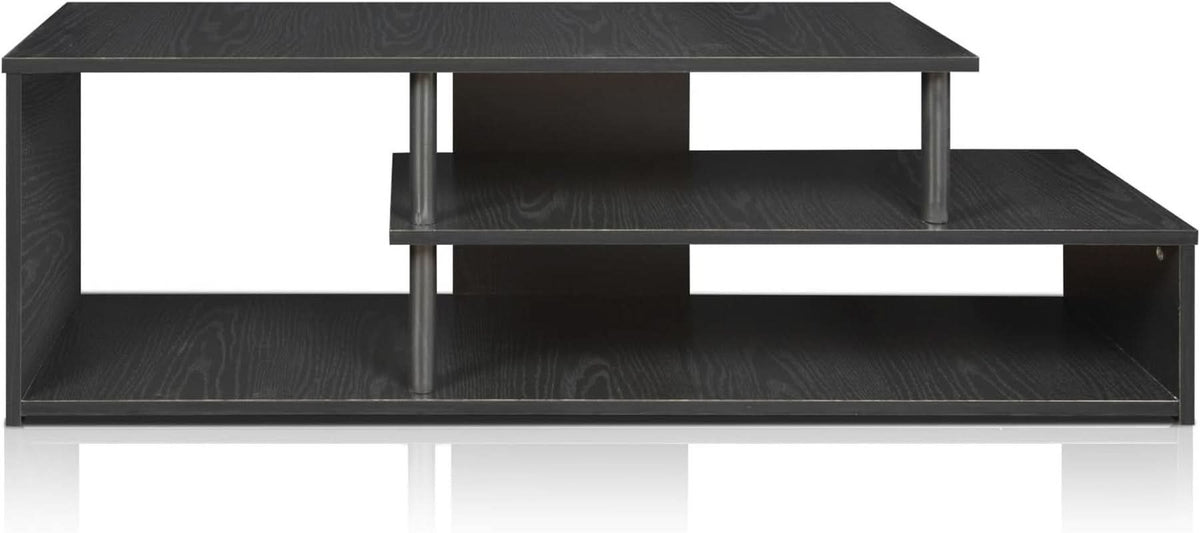 Econ Low Rise TV Stand Black For Small Spaces Living Room