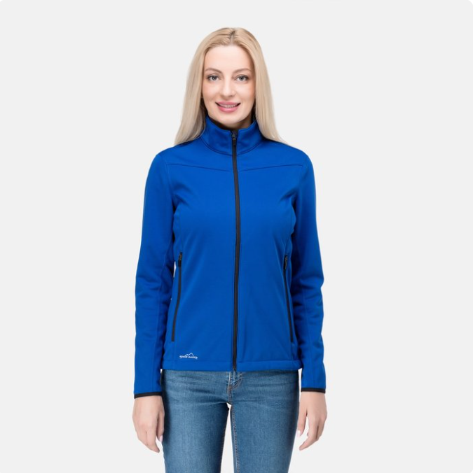 Eddie Bauer® Ladies Weather-Resist Soft Shell Jacket – Ultimate Protection, Sleek Comfort for Any Forecast