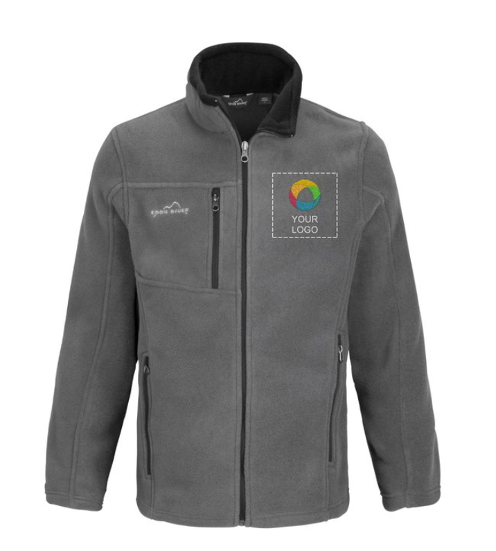 Eddie Bauer® Full-Zip Fleece Jacket – Cozy Warmth, Everyday Adventure