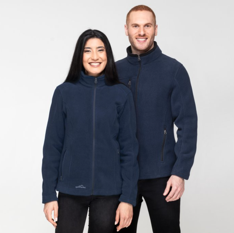 Eddie Bauer® Ladies Full-Zip Fleece Jacket – Cozy Warmth Meets Effortless Everyday Style