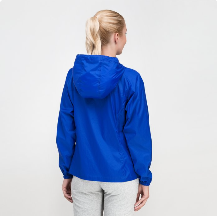 Eddie Bauer® Ladies Packable Wind Jacket – Lightweight, Wind-Resistant, and Ready for Adventure