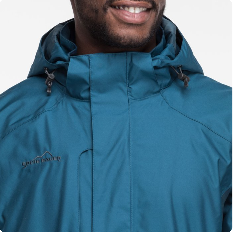 Eddie Bauer® Rain Jacket – Waterproof Protection, Adventure-Ready