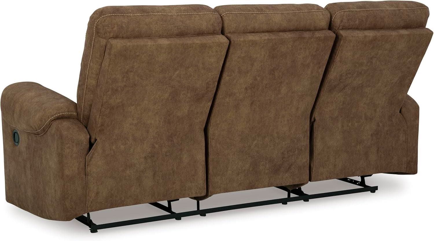 Edenwold Dark Brown Double Reclining Sofa Collection