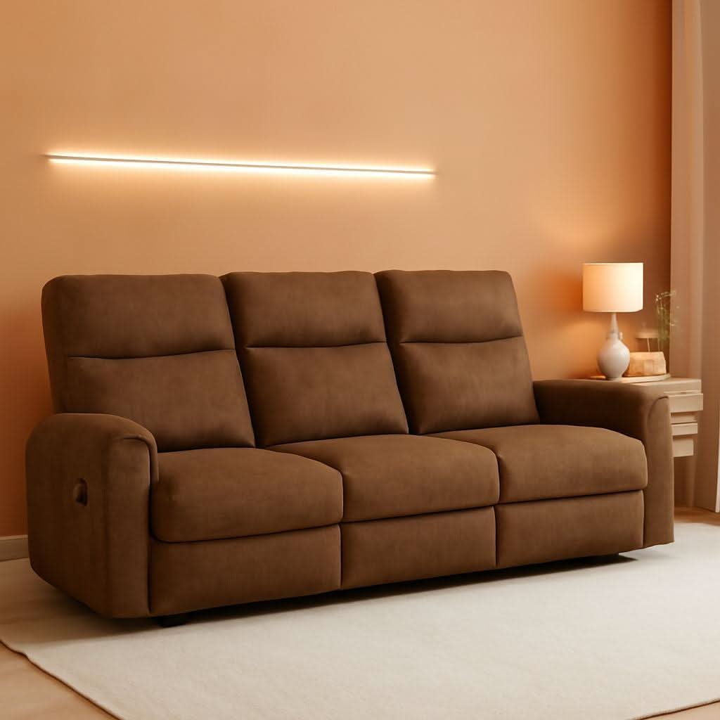 Edenwold Dark Brown Double Reclining Sofa Collection