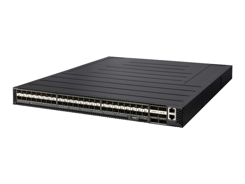 Edge-Core AS7312-54XS - Switch - L3 - managed - 48 x 10/25 Gigabit SFP28 + 6 x 100 Gigabit QSFP28 - front to back airflow - rack-mountable 7312-54XS-O-AC-F-US