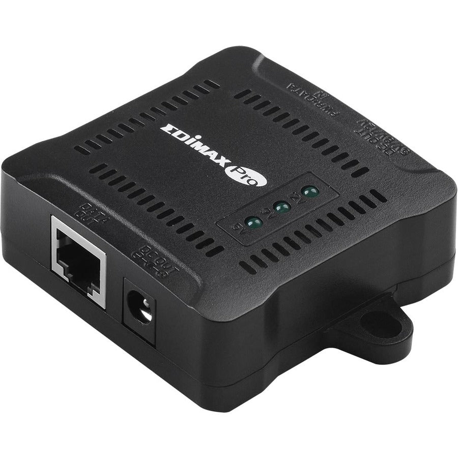 Edimax IEEE 802.3at Gigabit PoE+ Splitter with Adjustable 5V DC, 9V DC, 12V DC Output