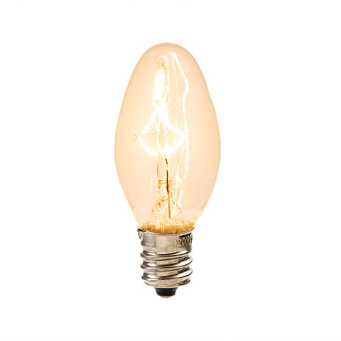 Edison Candlestick Bulbs - E17 - 2 pieces