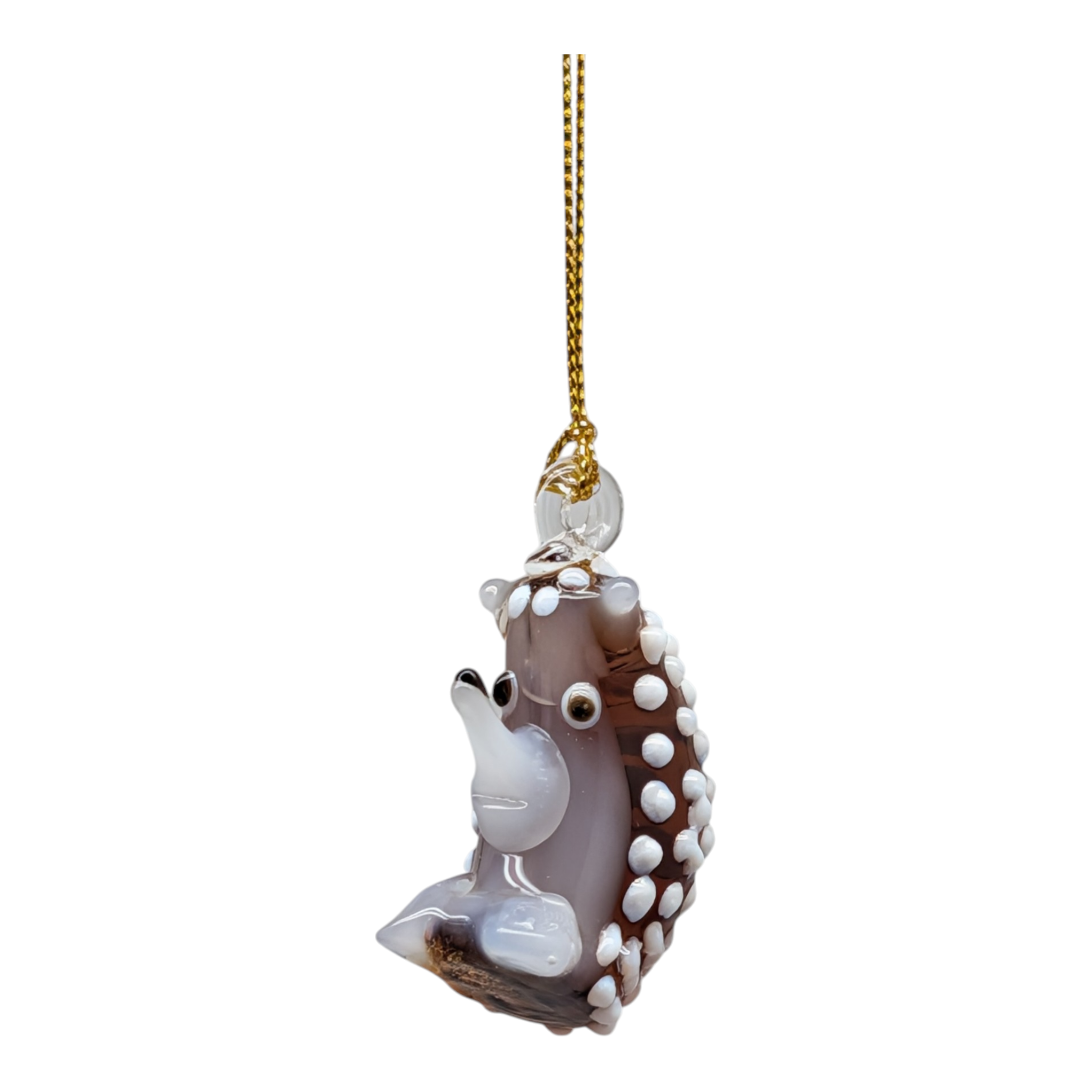 Egyptian Glass Hedgehog Ornament