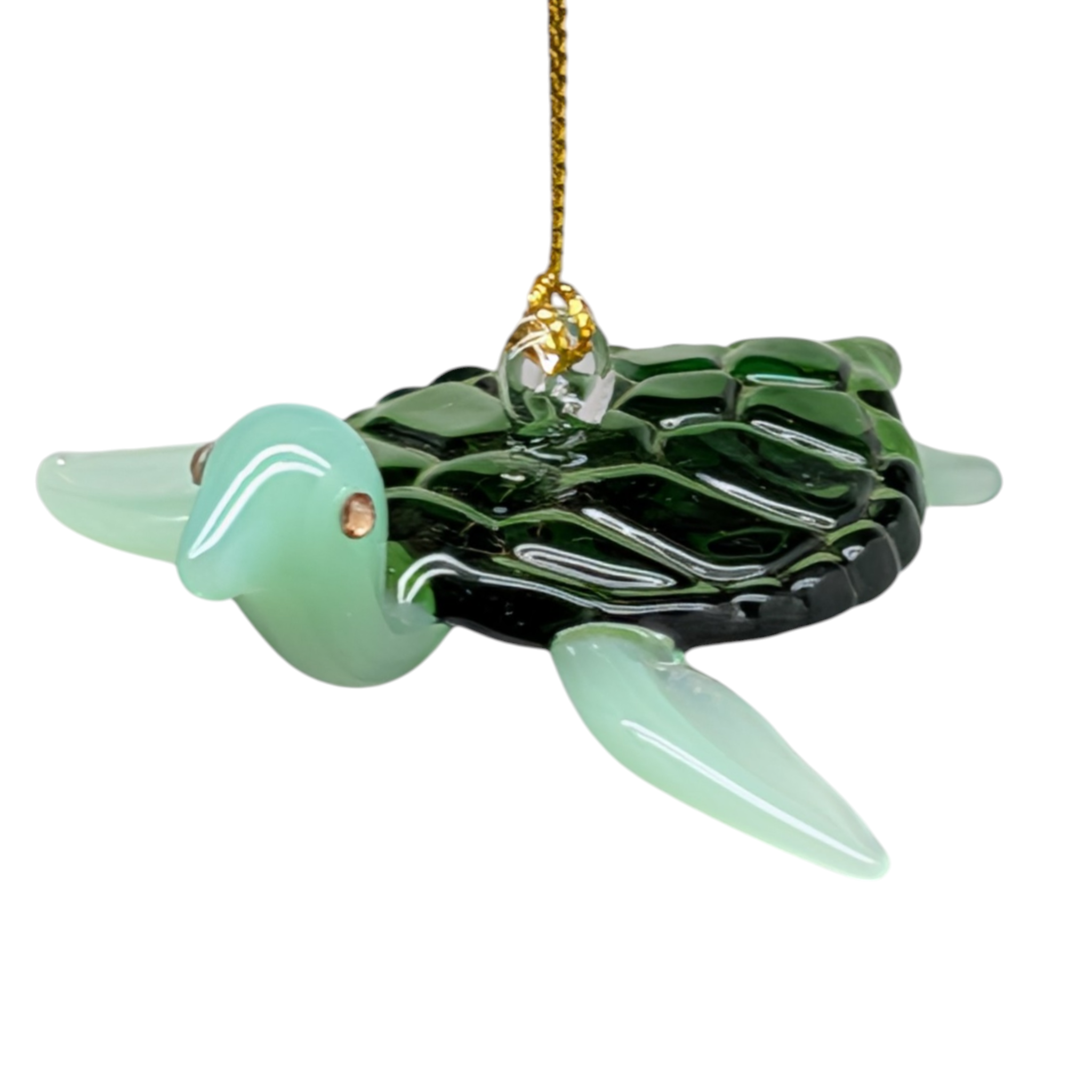 Egyptian Glass Sea Turtle Ornament