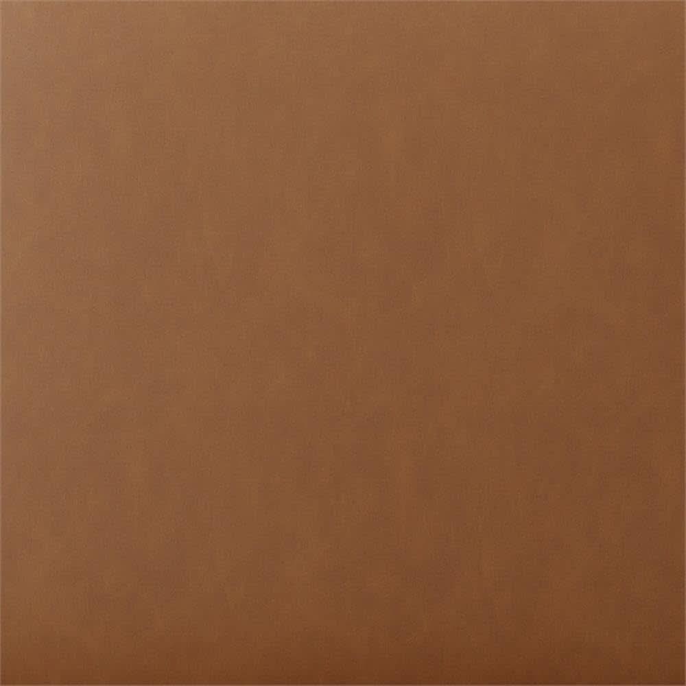 Eighteen Inch Caramel Brown Square Ottoman Footstool