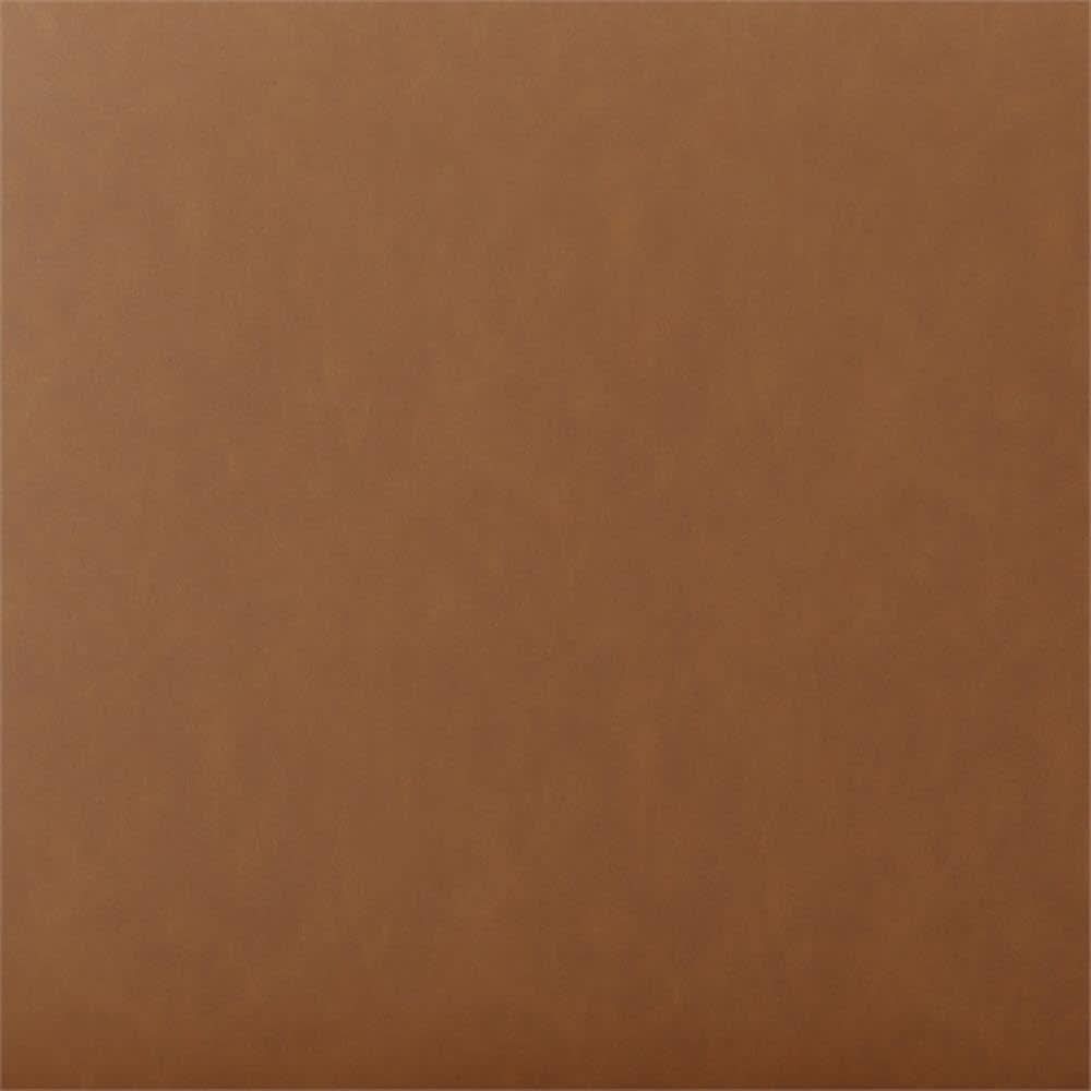 Eighteen Inch Caramel Brown Square Ottoman Footstool