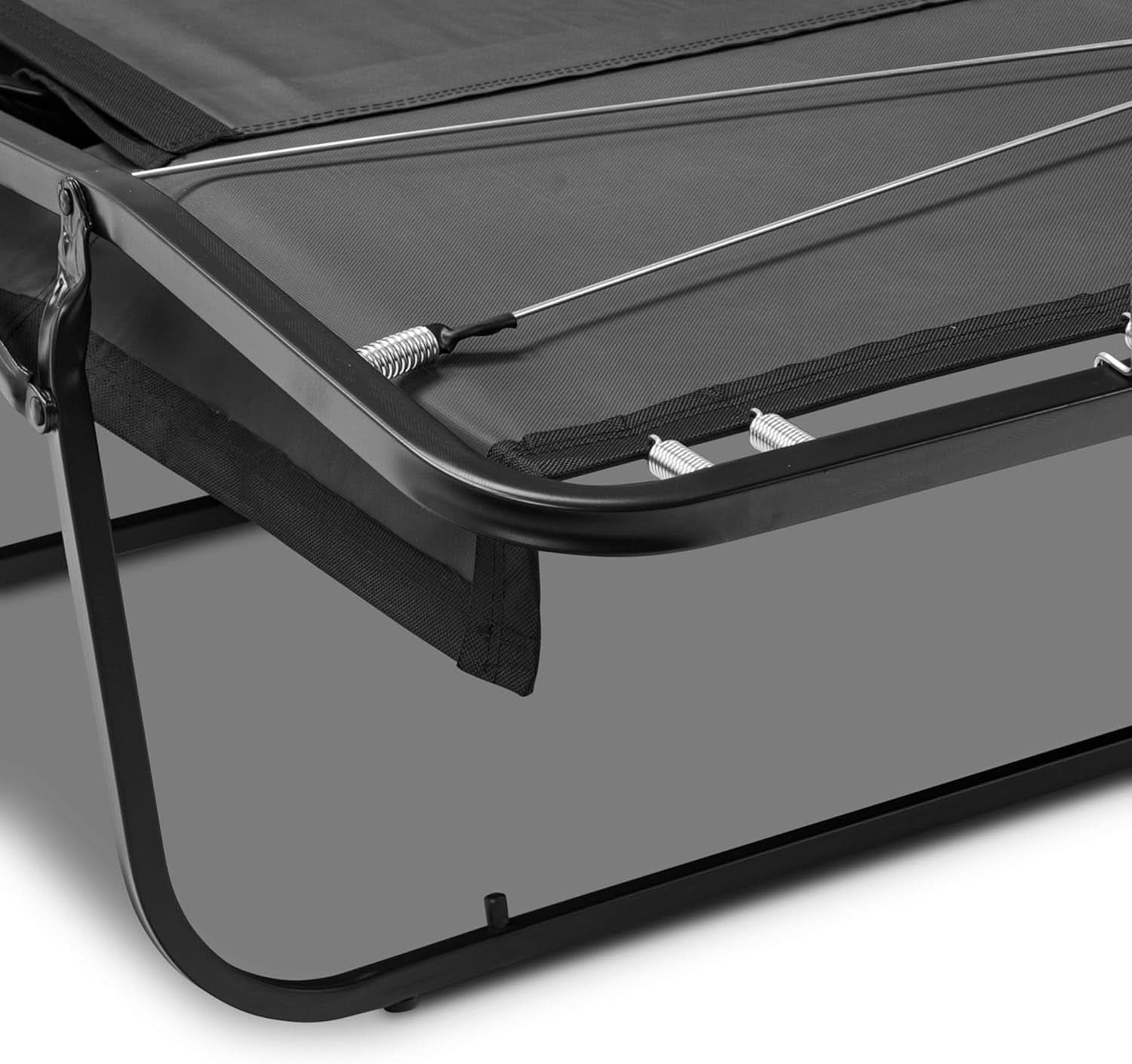 EightyTwoInches Pull Out Sofa Bed With Hidden Mattress