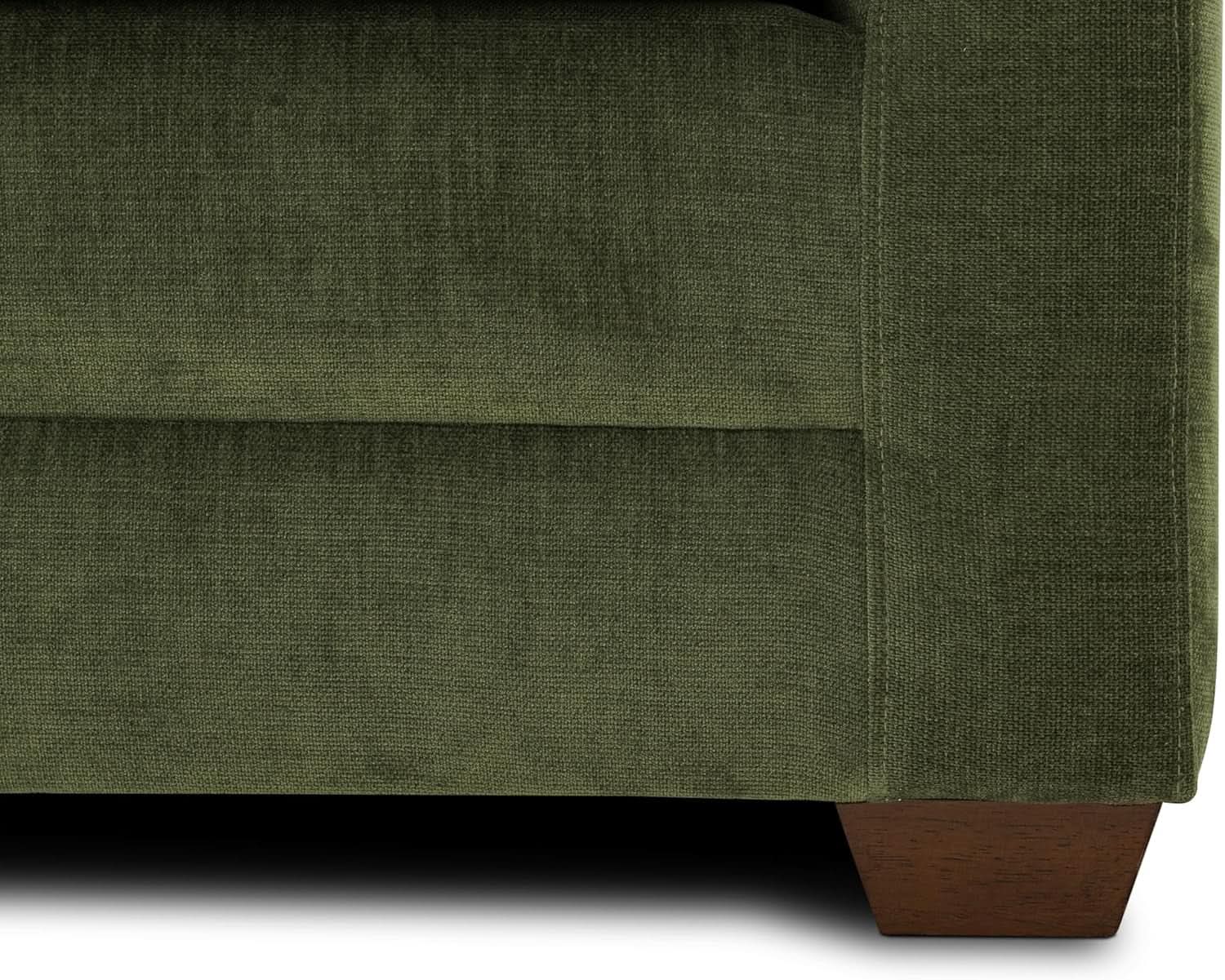 EightyTwoInches Pull Out Sofa Bed With Hidden Mattress