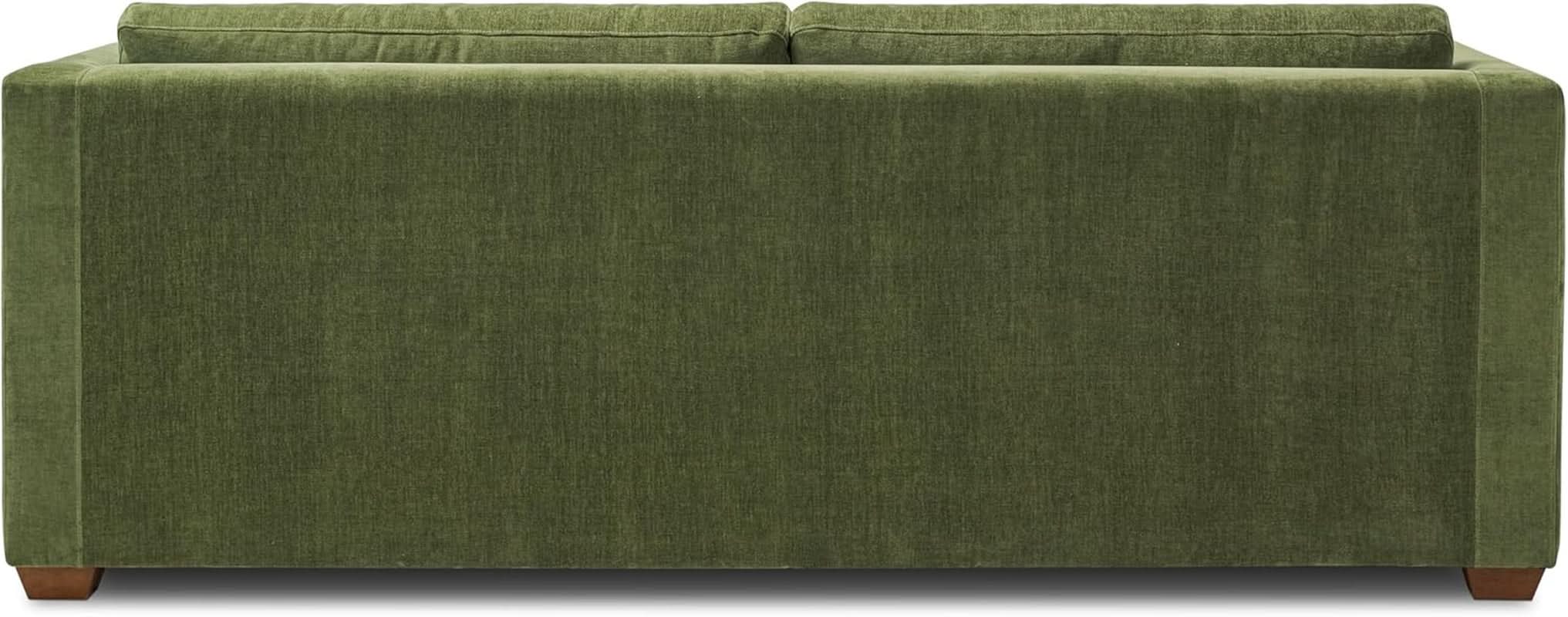 EightyTwoInches Pull Out Sofa Bed With Hidden Mattress