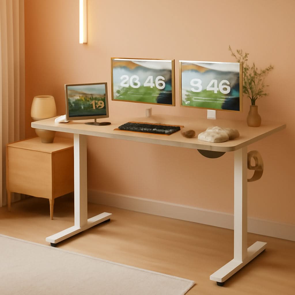 Electric Height Adjustable Desk 55 X 24 Memory Preset