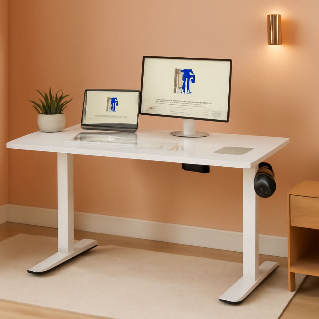 Electric Height Adjustable Standing Desk 48x24 Inches