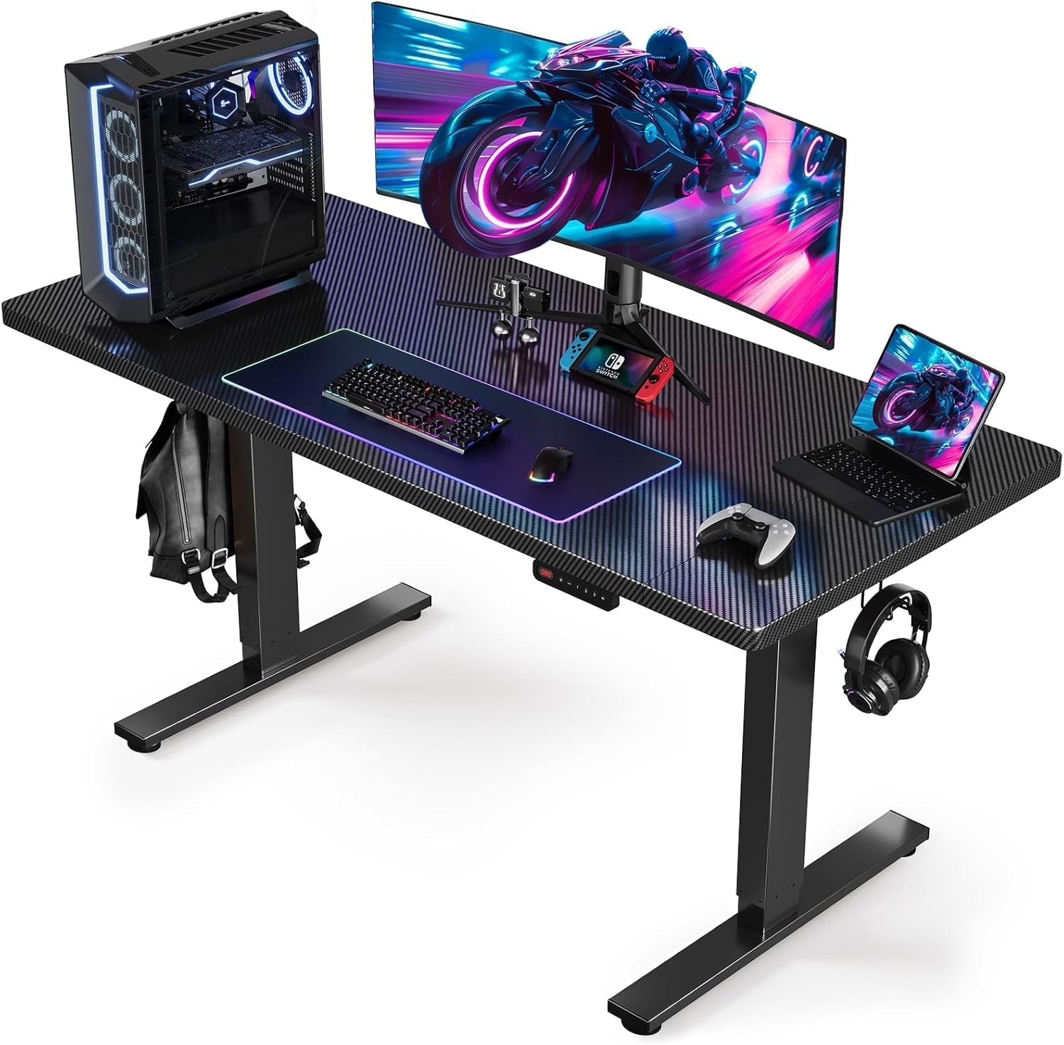 Electric Standing Desk 48 X 24 Inch With 3 Memory Presets