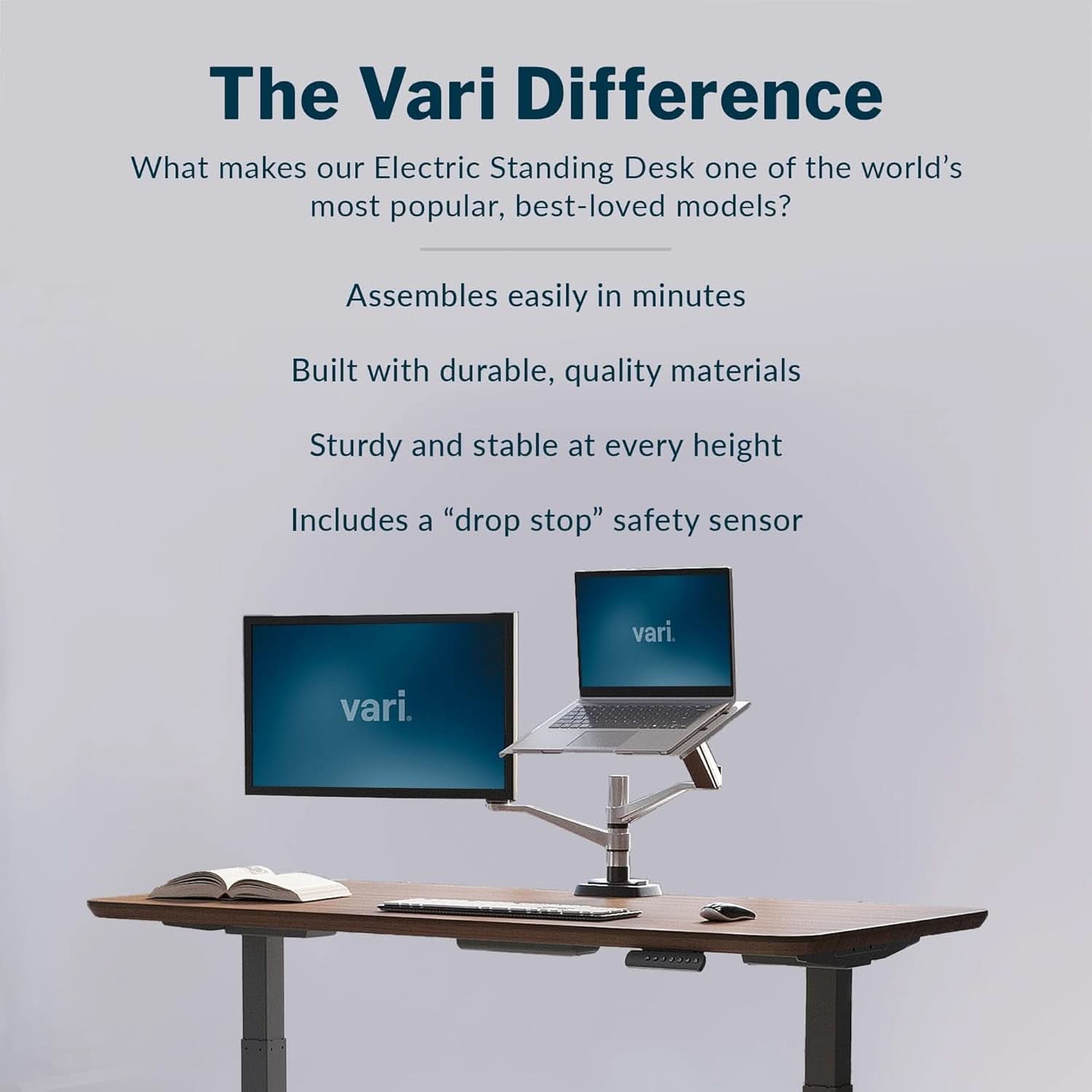 Electric Standing Desk 60x30 Memory Presets Studio
