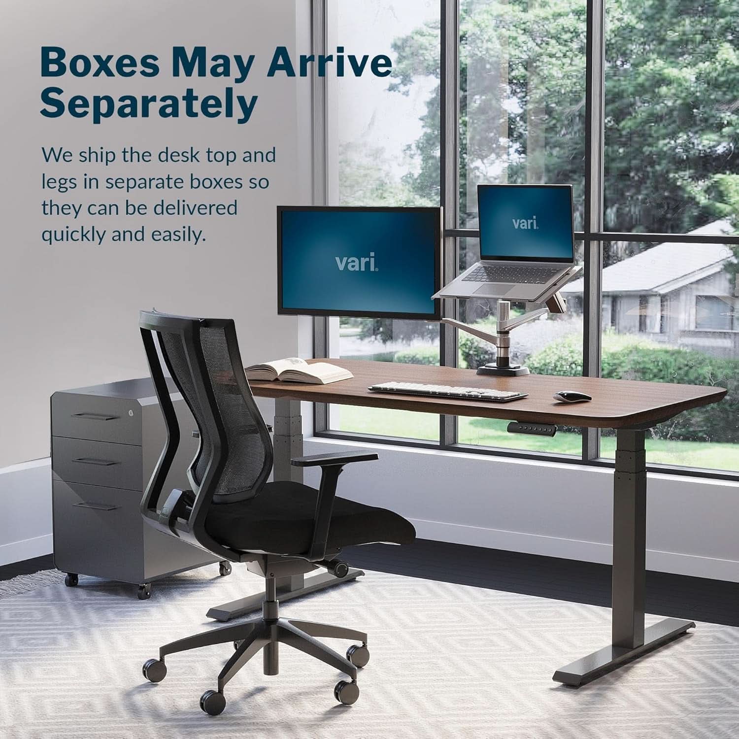 Electric Standing Desk 60x30 Memory Presets Studio