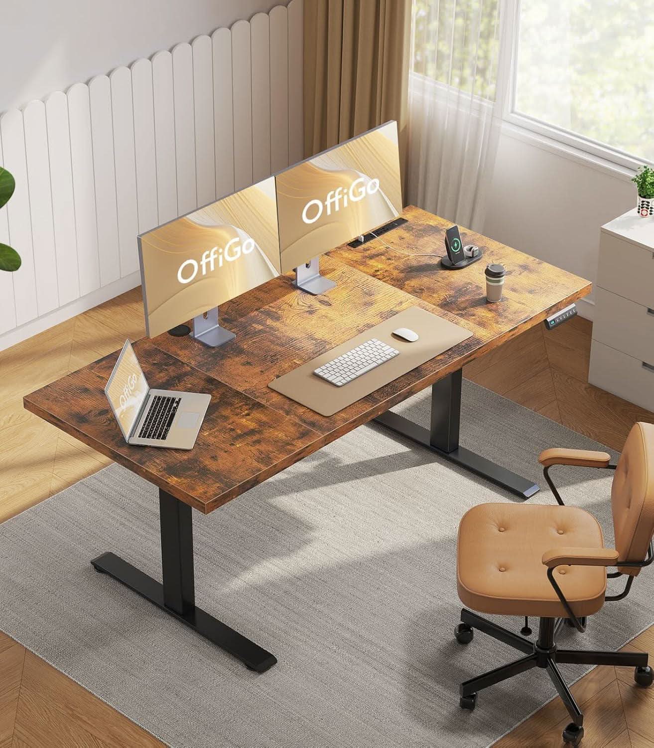 Electric Standing Desk 71 Inch Height Adjustability