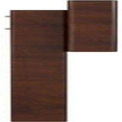 Elegant Adjustable Solid Wood Queen Headboard in Walnut