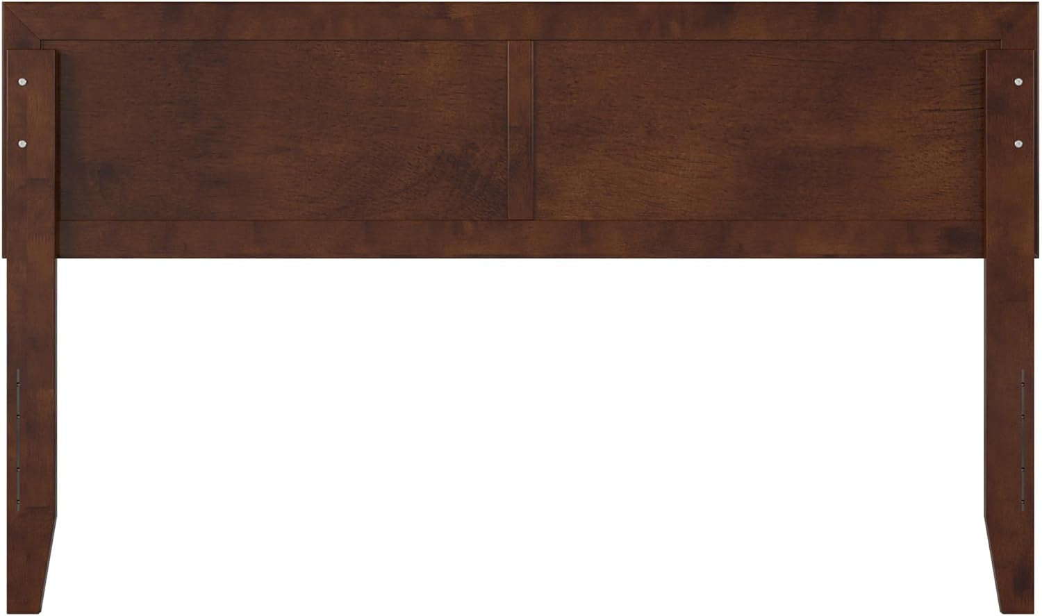 Elegant Adjustable Solid Wood Queen Headboard in Walnut